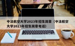 中法航空大学2023年招生简章（中法航空大学2023年招生简章电话）