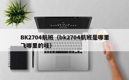 BK2704航班（bk2704航班是哪里飞哪里的哇）