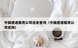 中国速递服务公司运单查询（中国速递服务公司官网）