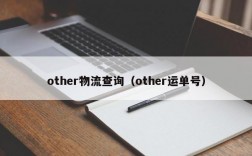 other物流查询（other运单号）